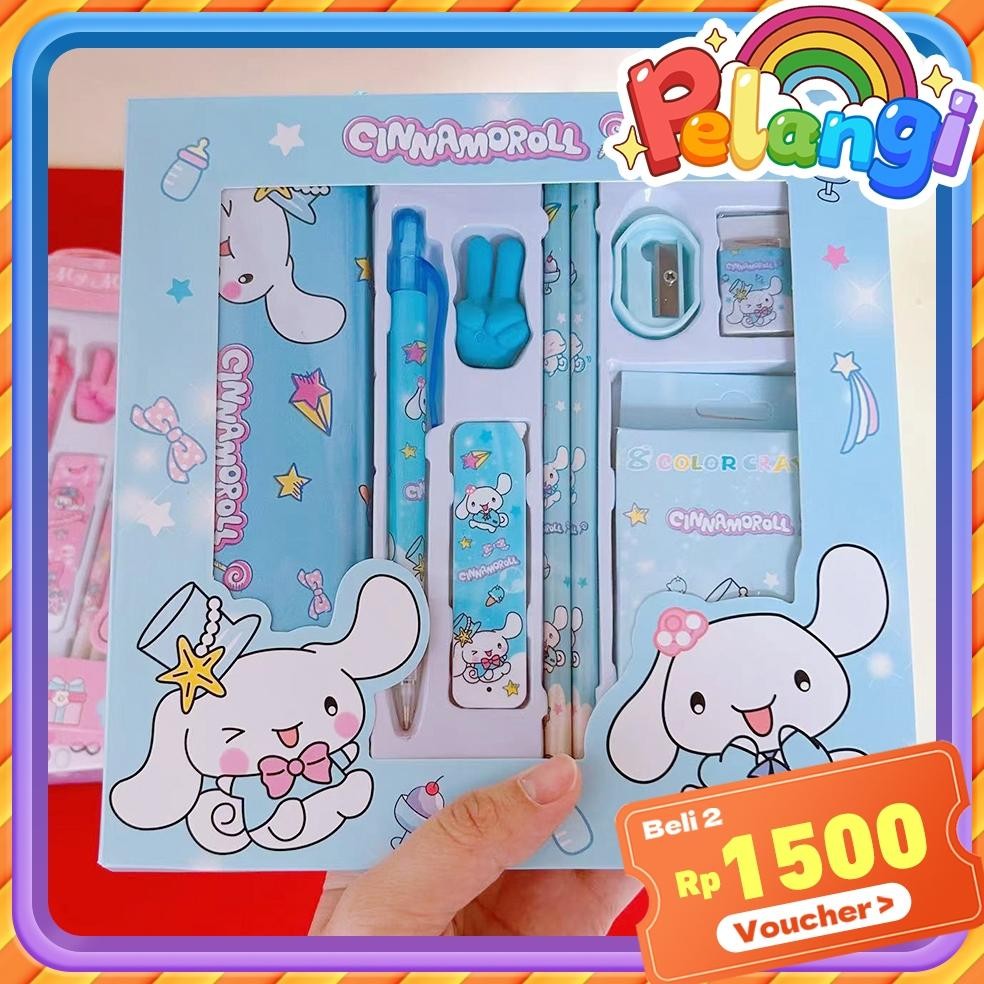 

Special Paket Alat Tulis Set 9 In 1 Alat Tulis Set Lucu Karakter Stationery Anak Alat Perkakas Belajar Set Alat Tulis Kuromi Hadiah Alat Tulis Siswa Sanrio Murah