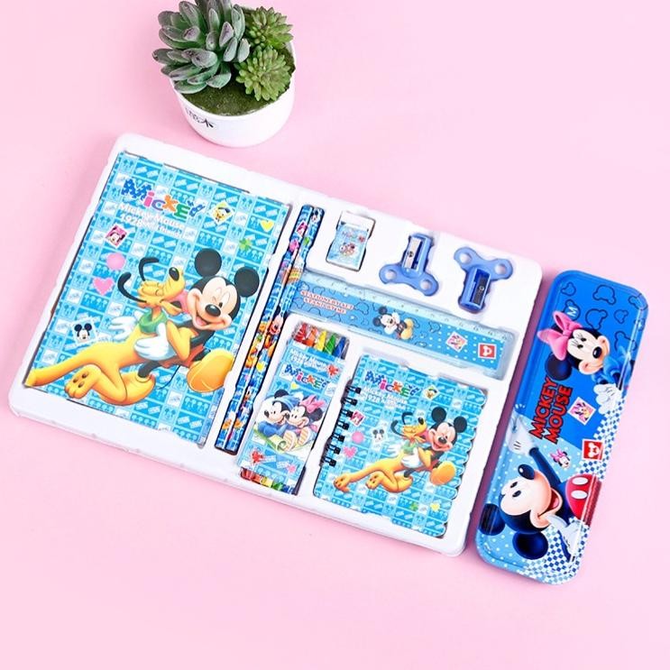 

Tahan Lama Sao - S5982 Set Alat Tulis 8 In 1 / Set Alat Tulis Anak Motif Kartun / Set Alat Tulis 8 In 1 Lucu / Stationery Set 8 In 1 Lucu