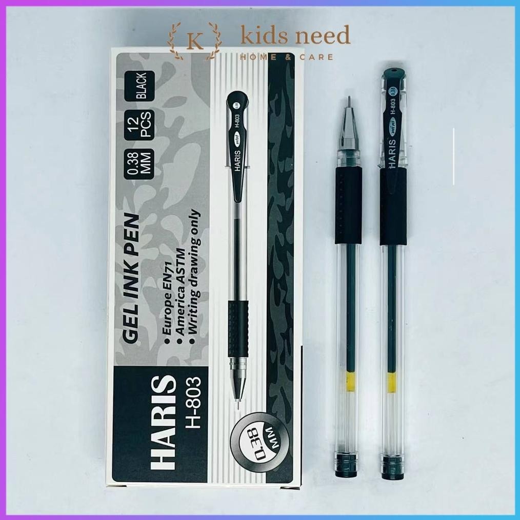 

Bisa Disesuaikan (12 Pcs) Gel Pen Pulpen Pena Murah 0.5 / 0.38 Mm
