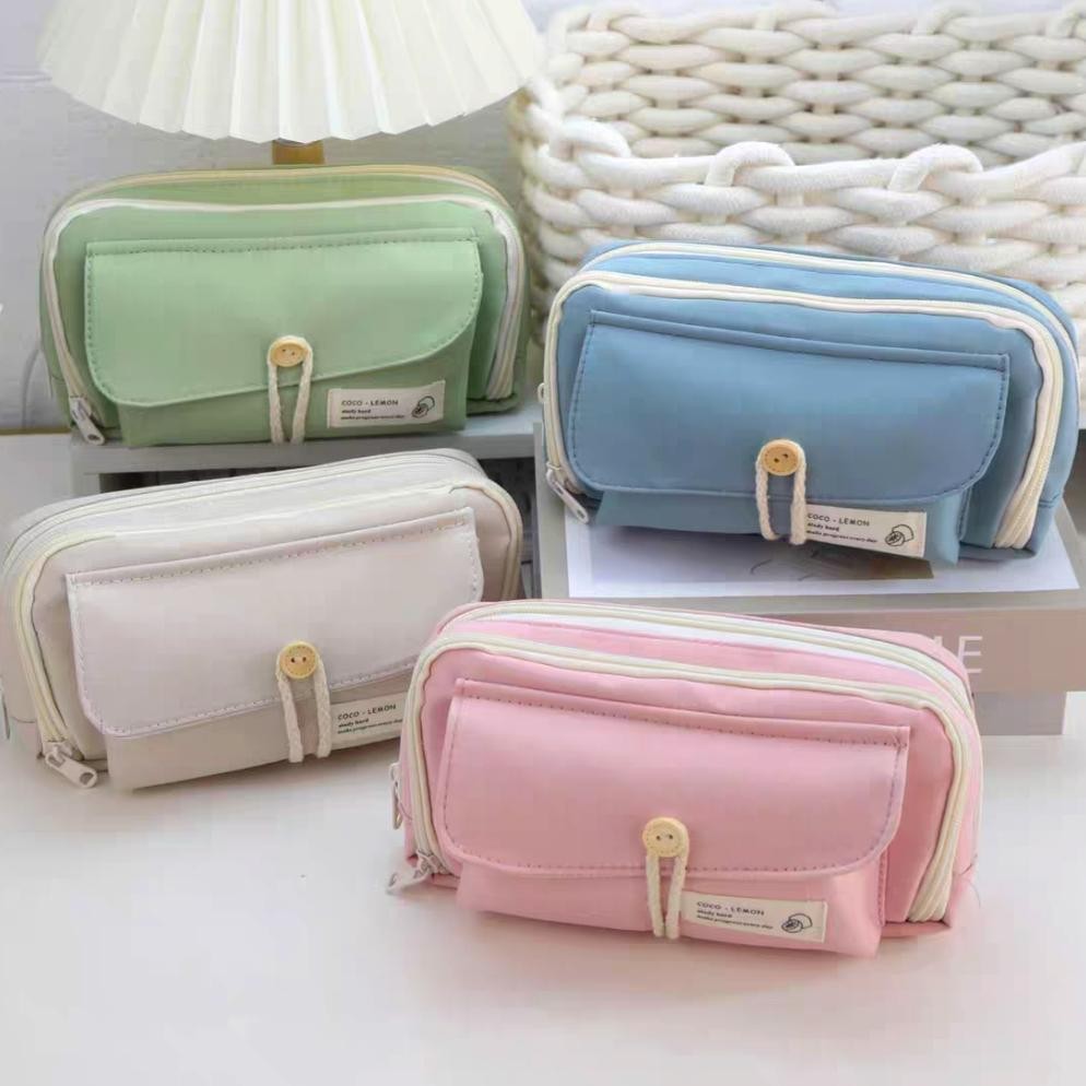 

NEW!!! TEMPAT PENSIL KOREA MULTI SEKAT UKURAN BESAR