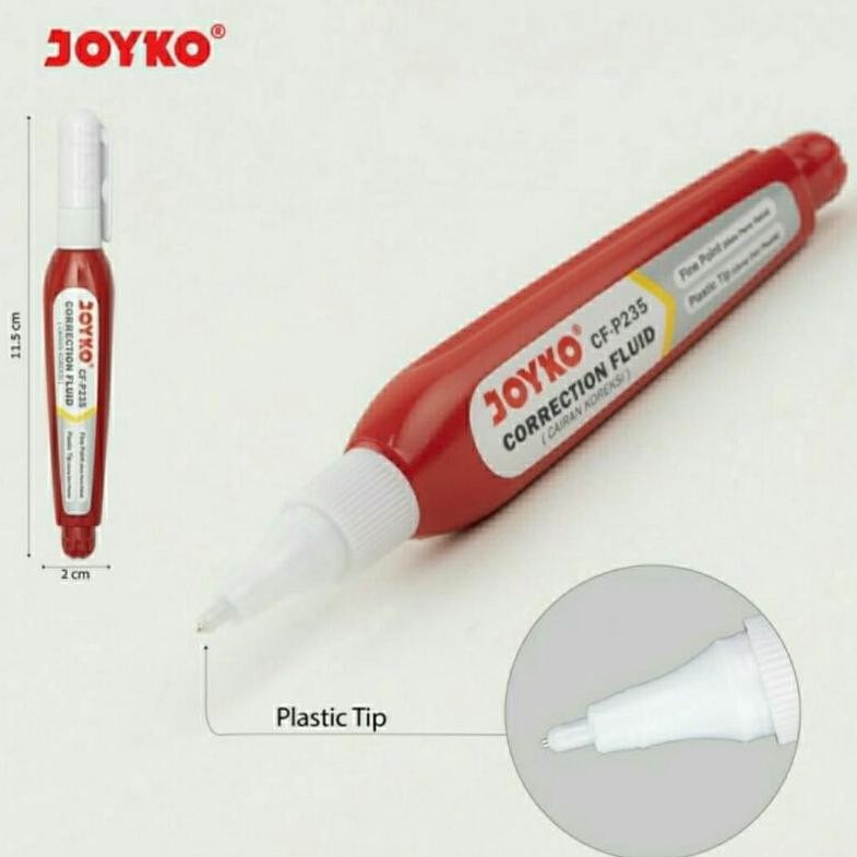 

Cod 1 Lusin Correction Fluid / Tip Ex Cair Joyko Cf-P235 (12 Pcs)