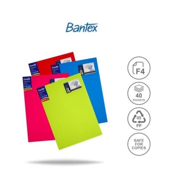 

HARGA DISKON Display Book Clear Holder Bantex F4 Folio 40 Pockets 3185