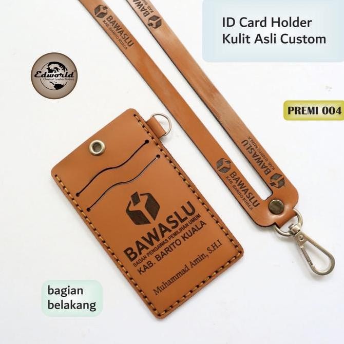 

MURAH ID Card Holder Kulit Custom