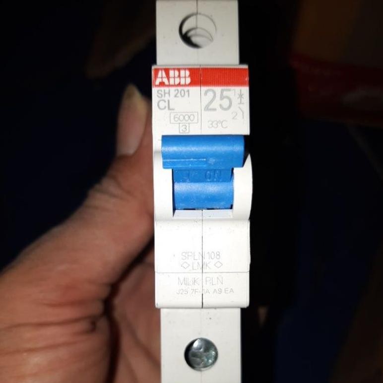 NEW MCB ABB 25A=5.500 wat ori PLN