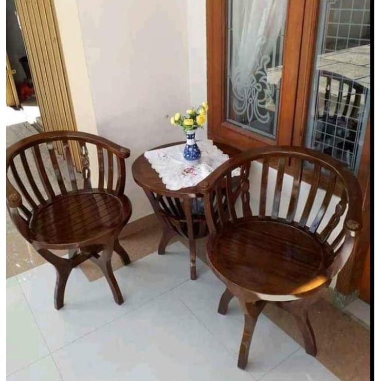 NEW Kursi Teras Mangkok/Kursi Teras Murah/Kursi Teras Jepara K2+Mj