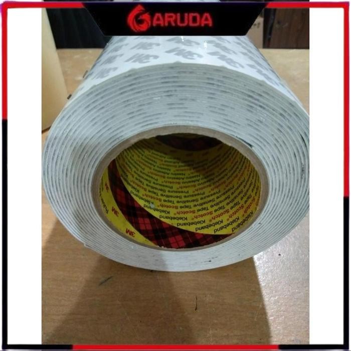 

BARU SINGLE TAPE FOAM 3M 9080 PUTIH UK. 75MMX5M, TEBAL= 2MM
