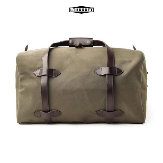 Tas Travel Kanvas Duffle Bag LTHRKRFT