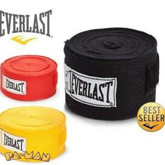 NEW HANDWRAP EVERLAST ELASTIS 5 METER - HANDWRAP TINJU MUAY THAI ELASTIS