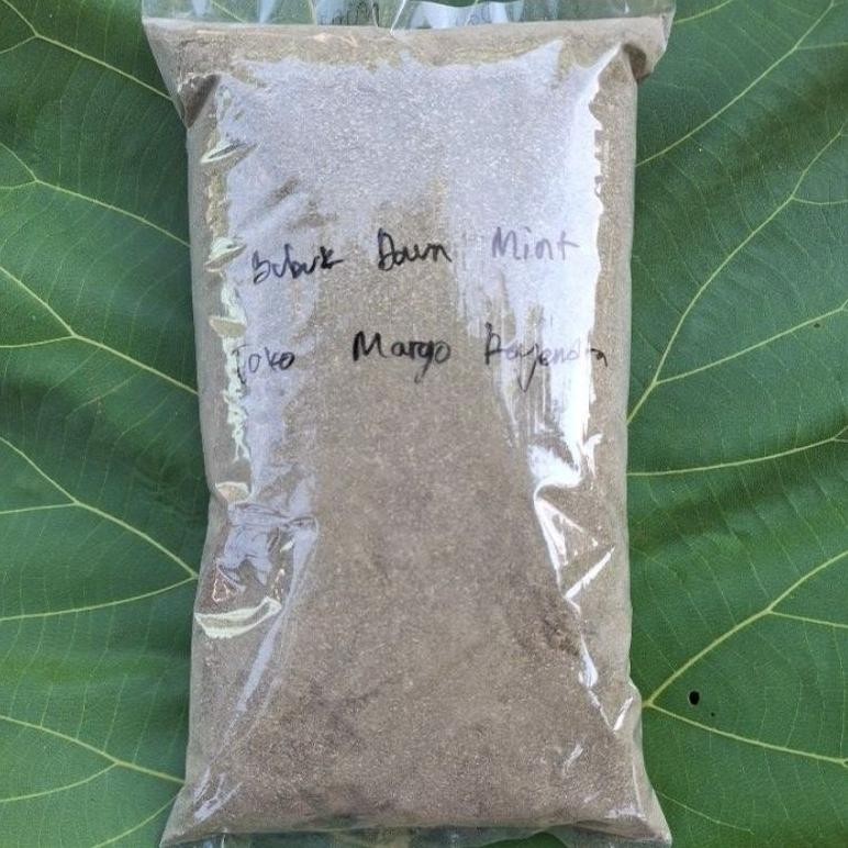 

Bubuk Daun Mint Kemasan 1 kg
