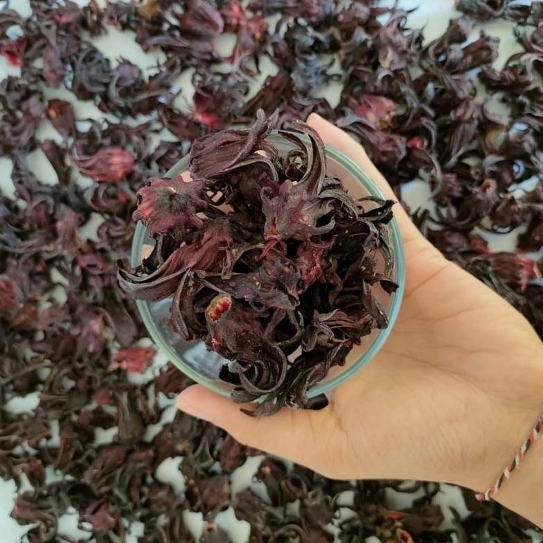 

Bunga Rosella Ungu Kering 250 Gram Rosela