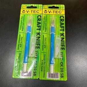 

New Collection !!! V-Tec Art Knife Pen-Type Cutter Craft Knife Ck 20 Ck 30 Ck 40 Sb