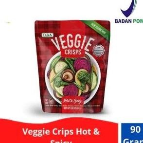 

Open DS] DJ&A Veggie Crisps 90GR Snack Keripik Sayur - sayuran