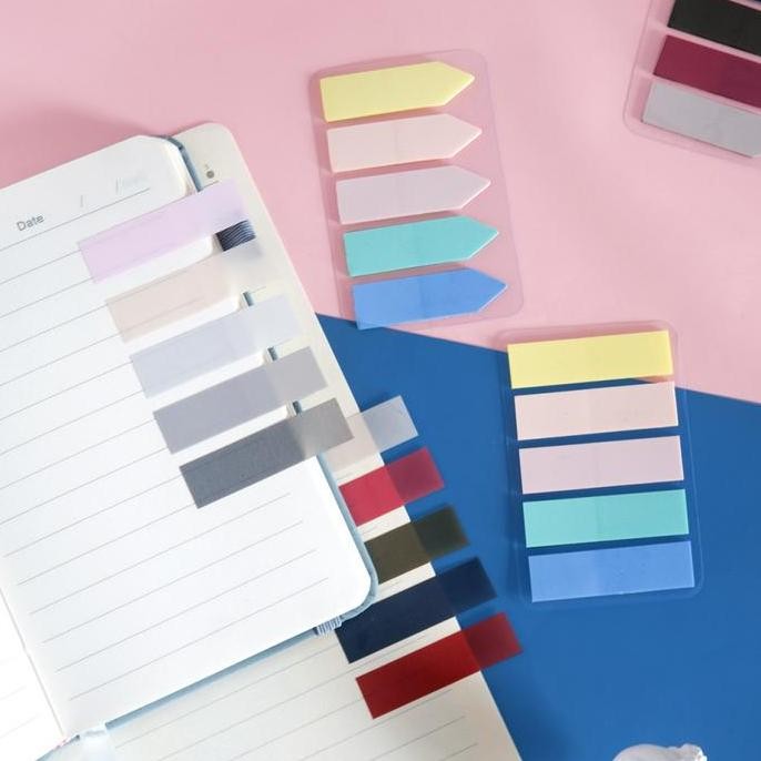 

Spot Barang !!! [Creativ] Panmomo Color Stick Index Page Markers