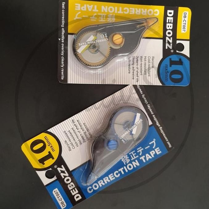 

Spot Barang !!! Debozz Tip Ex Kertas Correction Tape Db-Ct007 10 Meter