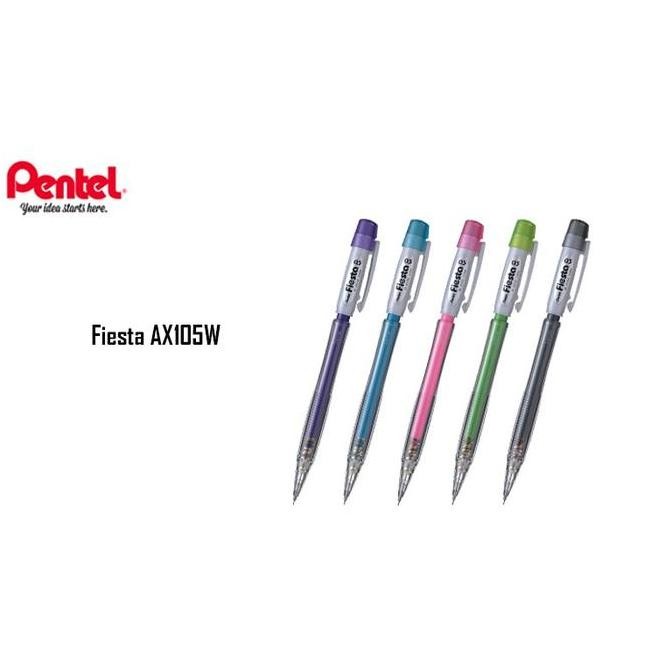 

Spot Barang !!! Pentel Fiesta Ax-105C Pensil Mekanik 0.5 Mm Mechanical Pencil (1 Pcs)