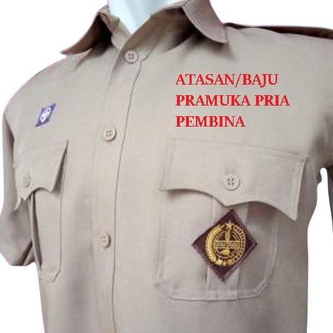 ATASAN BAJU PRAMUKA PRIA  GURU DAN PEMBINA  PDK Celana Panjang