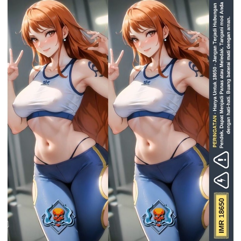 

Terlaris Ambitionstore Stiker Wrap Baterai 18650 Anime V2 Series Pelindung Dan Penghias Untuk Segala Merek Garskin Premium Not Casing Bisa Custom *Promo*