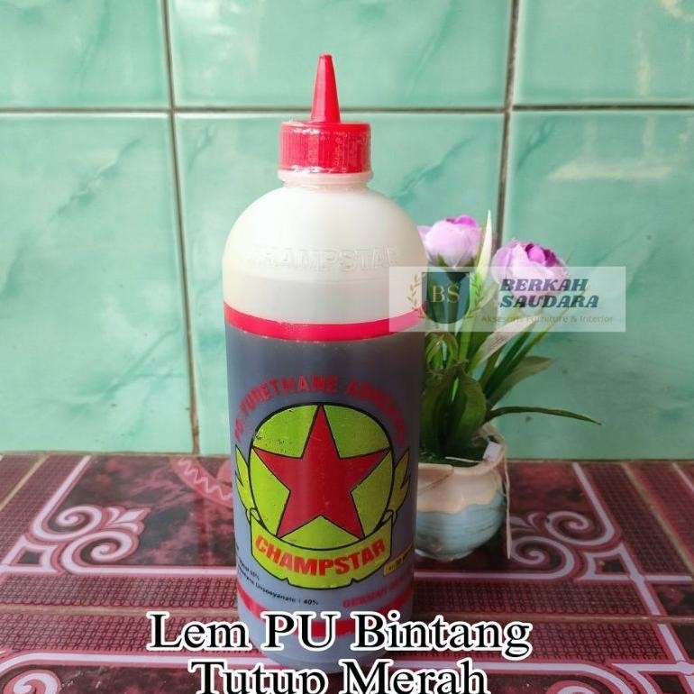 

Lem Pu Bintang Champstar Tutup Merah / Lem Madu