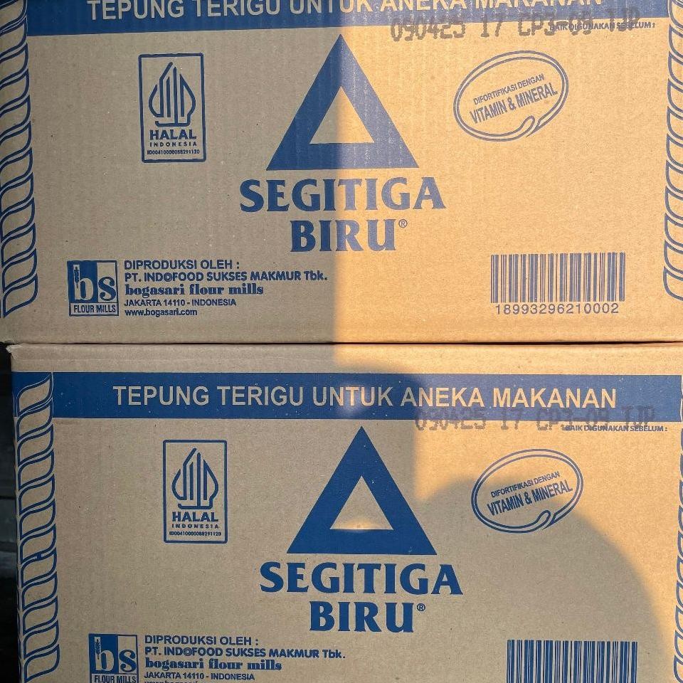 

READY STOCK Terigu segitiga biru ekonomis 1kgx12pak