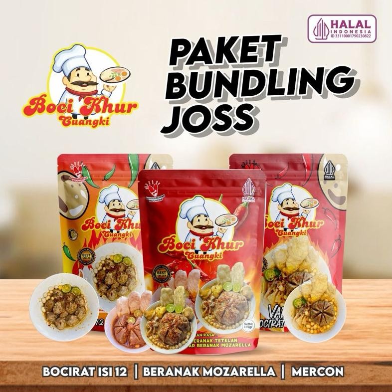 

TERLARIS Boci Khurcuangki - Paket Bundling Joss ( Beranak Mercon Isi 12 ) Siap kirim
