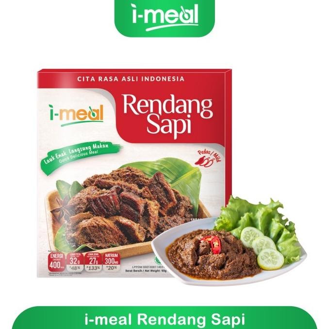 

TERMURAH I-Meal Rendang Sapi Siap Saji Halal Australia Siap kirim
