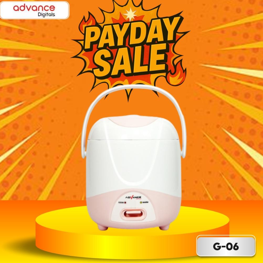 Mini Rice Cooker G-06 Digital 0.6L / Mini Rice Cooker Elektrik 0.6L Anti Lengket
