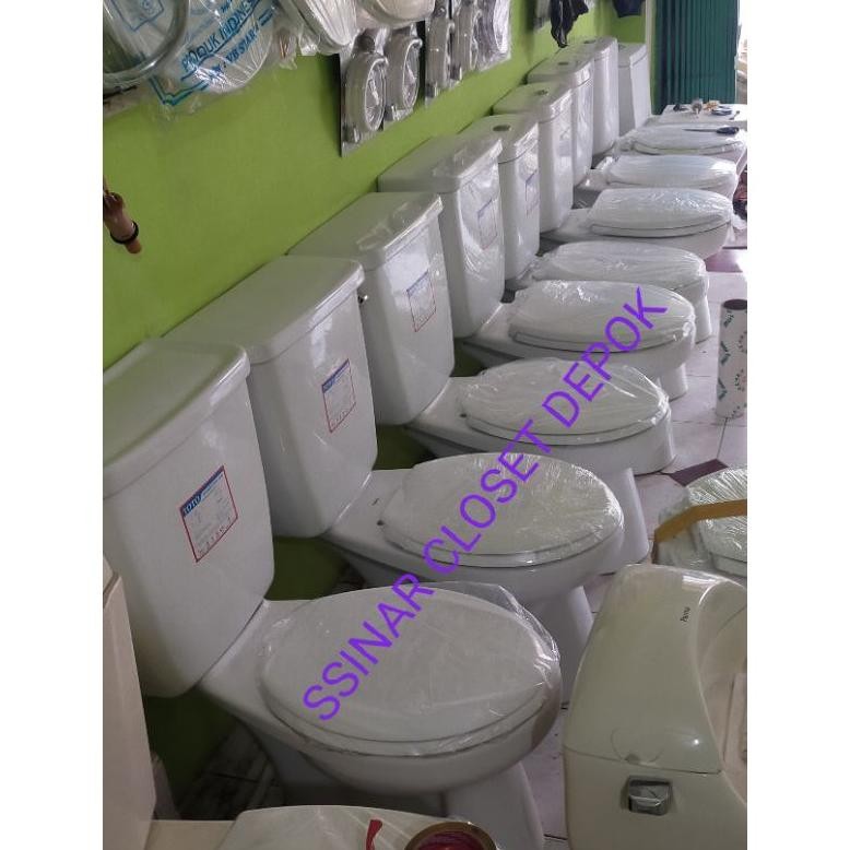 NEW Closet Duduk Toto Paket Komplit Tipe 516
