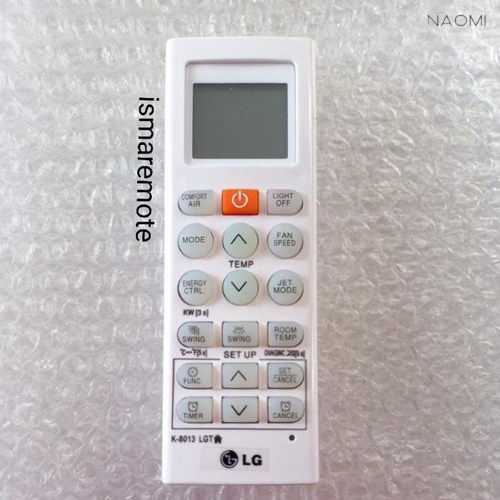 BARU REMOT  REMOTE AC LG DUAL INVERTER AKB75075801 ORIGINAL PABRIK