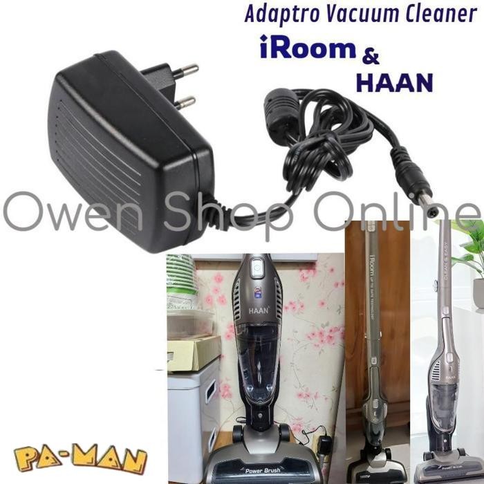 Promo Adaptor Charger Iroom Vacuum Cleaner Adapter Haan Hevs-D2000 Vakum