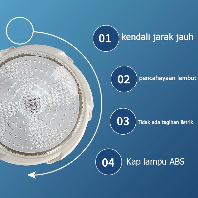 Lampu Panel Surya Ip67 Tahan Air Lampu Led Tenaga Surya Lampu Plafon Dikendalikan Dari Jarak Jauh La