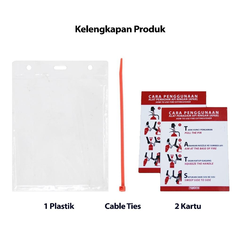 Kartu Pengecekan Apar Tonata / Record Tag Card /Checklist