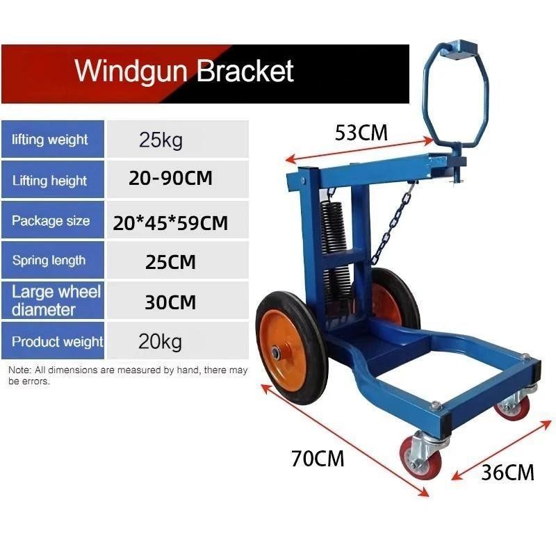 Heavy Duty Impact Bracket Holder Pneumatic Dudukan Impact Wrench Bracket Air Impact Wrench Bracket B
