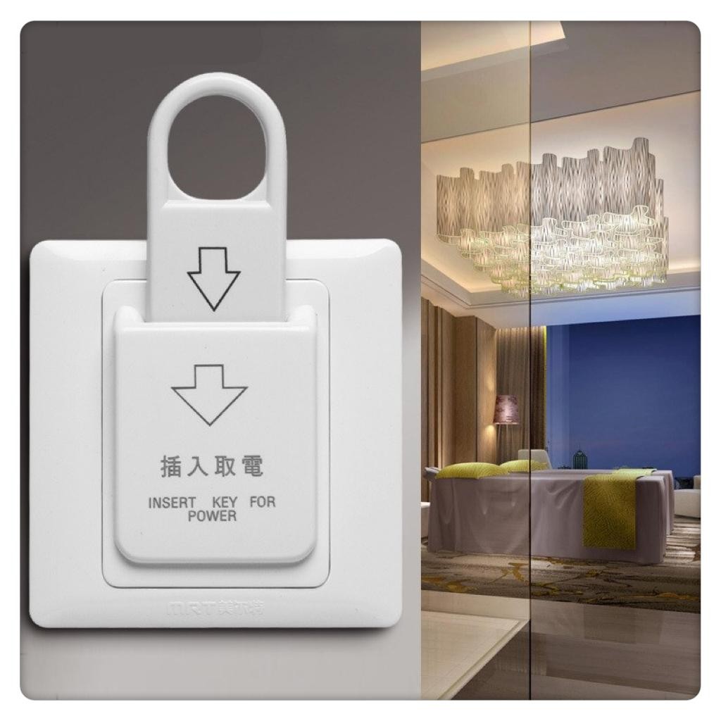 1 Set Saklar Kartu Hotel Energy Saver Switch 30A Saklar Hemat Energi Hotel Saklar Hotel Kartu Hemat 