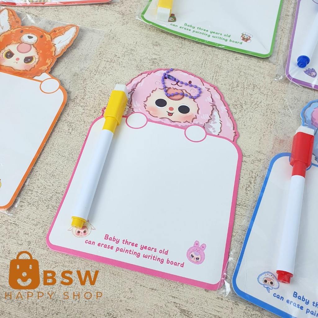 

Papan tulis gantung bisa dihapus whiteboard sanrio baby three papan tulis spidol mini anak