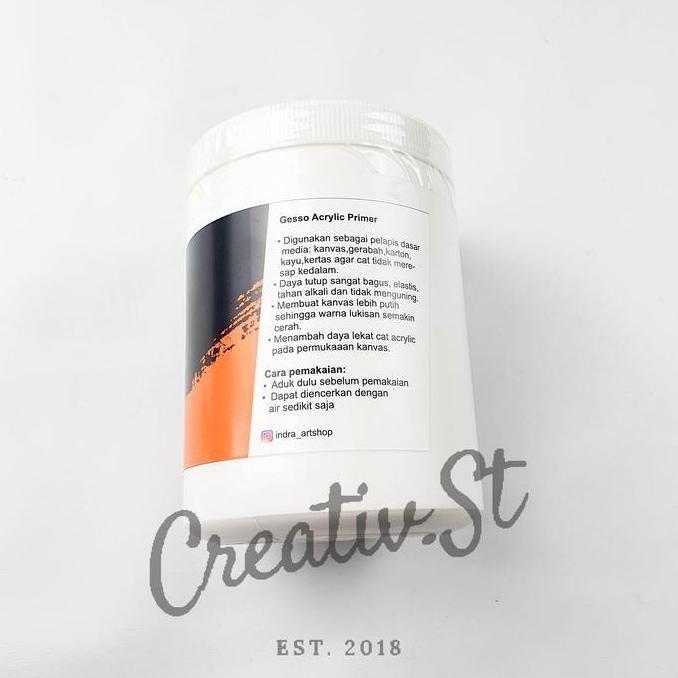 

New Arrival !!! Indra Art Gesso Acrylic 1000 Ml