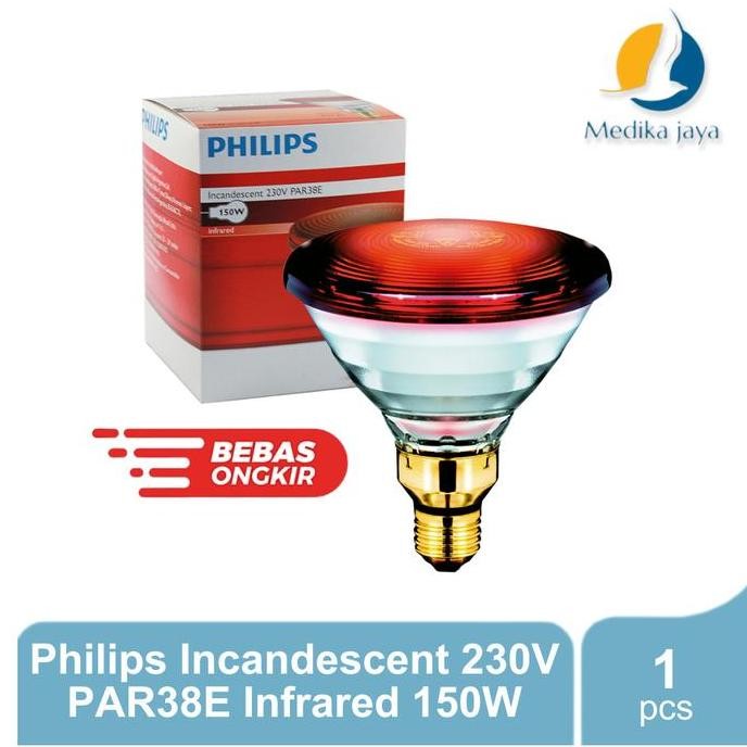 

Bohlam infrared philips 150 watt + Bubble wrap ( Packing )