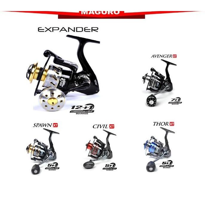 '' Reel Maguro XT Series Expander / Avenger / Civil / Spawn / Thor ''