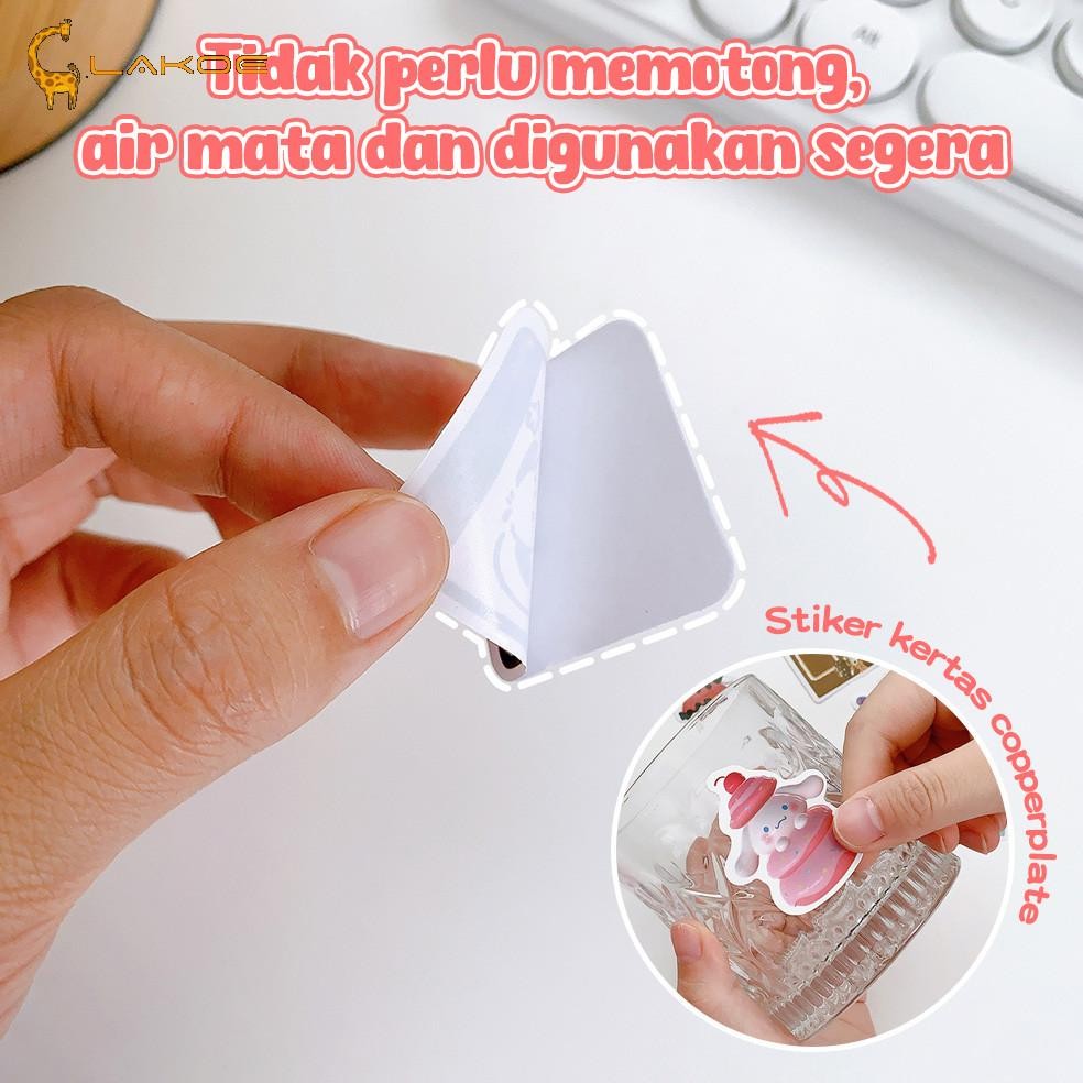

ready lakoeofficialmal 100pcs stiker 3d sticker laptop buku journal koper waterproof dekorasi kartun lucu {terbaru/terlaris/tergcor/kekinian}