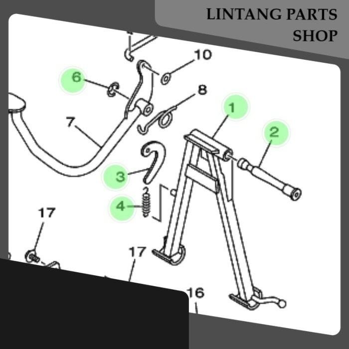 Standar 2 Std Tengah Set Rxking Rx King Original Ygp Original Dan Terpercaya