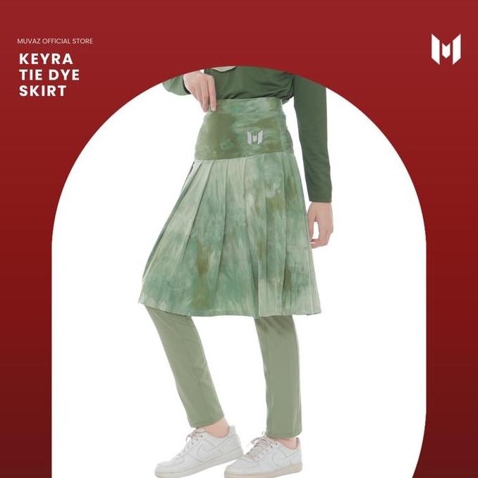MUVAZ Keyra Tie Dye_Rok Olahraga Wanita Motif Model Rampel Panjang 60