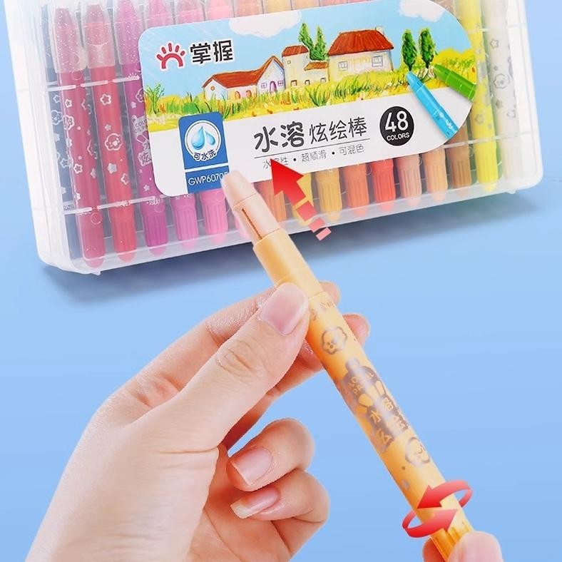 

[original] krayon warna / krayon genggam / krayon genggam mata sedang / krayon sutra / krayon larut air [terlaris] [terbaik]