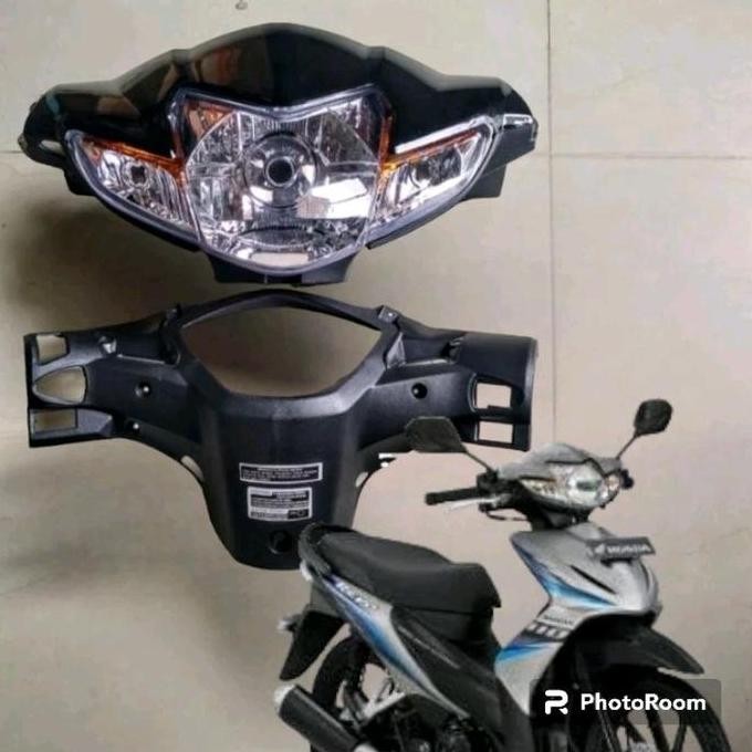 Batok Kepala Depan Belakang Revo Absolut Motor Honda dengan Lampu - Mesin, Sepeda Motorcycle