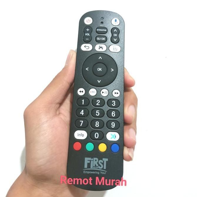 REMOTE REMOT STB FIRST MEDIA X1 VOICE ORIGINAL