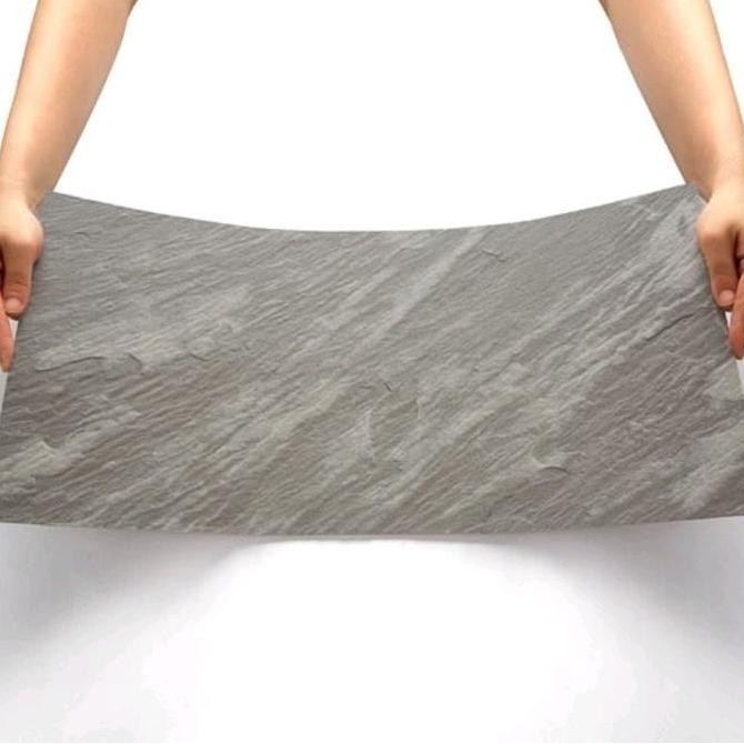 Wallpanel Flexible Tile Stone , kulit batu Flexible . Wall Panel Batu