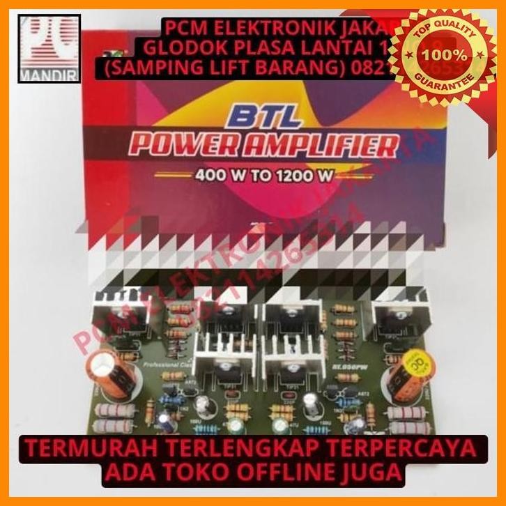 [PEP] KIT DRIVER POWER AMPLIFIER BTL RANIC 400W TO 1200E 1200WATT 1200 WATT