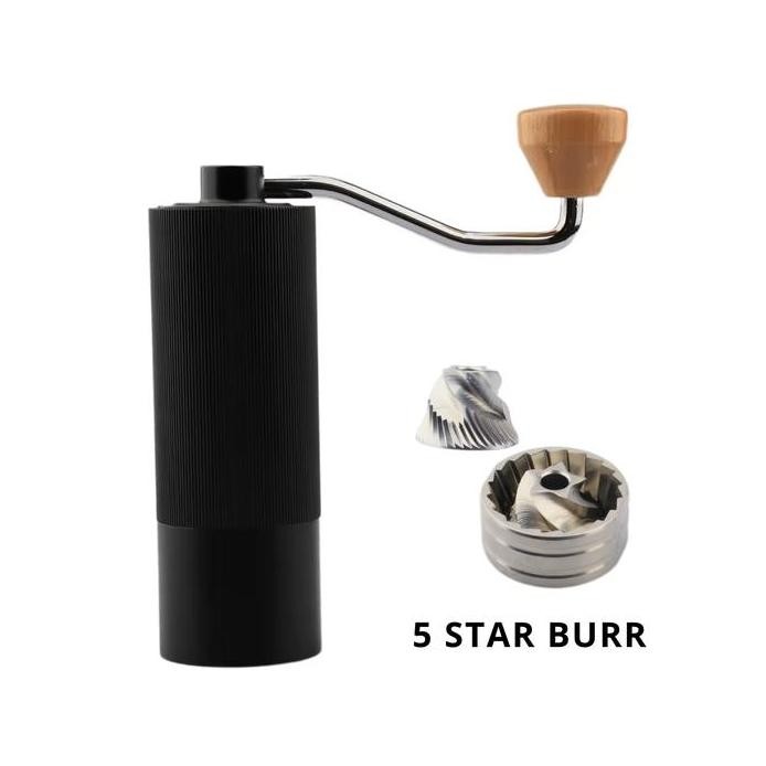 

Terlaris Hand Coffee Grinder Manual G1 Stainless Burr / Penggiling Biji Kopi 5 Star Burr