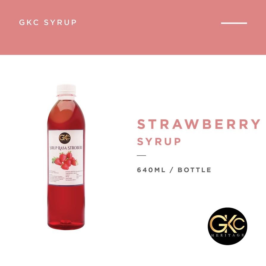 

Gc Heritage Irup Cair Onentrat Numan Troberi Halal 640 Ml Trawberry Yrup
