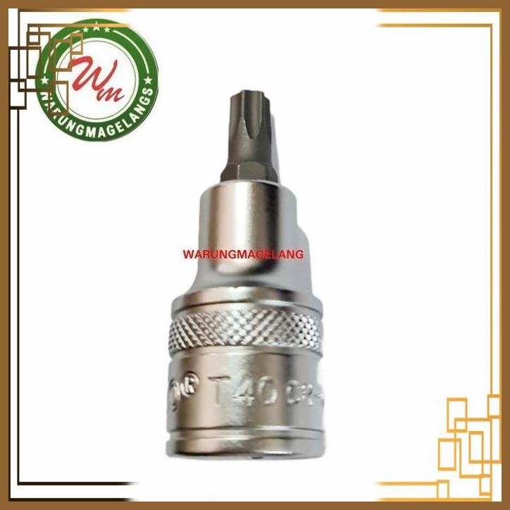 [WGM] KUNCI SOK BINTANG T40 TEKIRO STANG 1/2 INCH