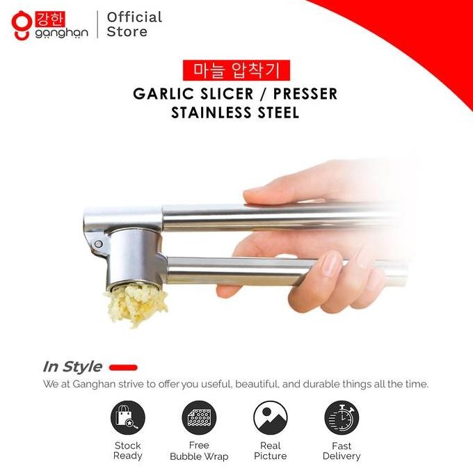 

Terlaris Ganghan Alat Penghancur Bawang Putih | Stainless Steel Garlic Presser