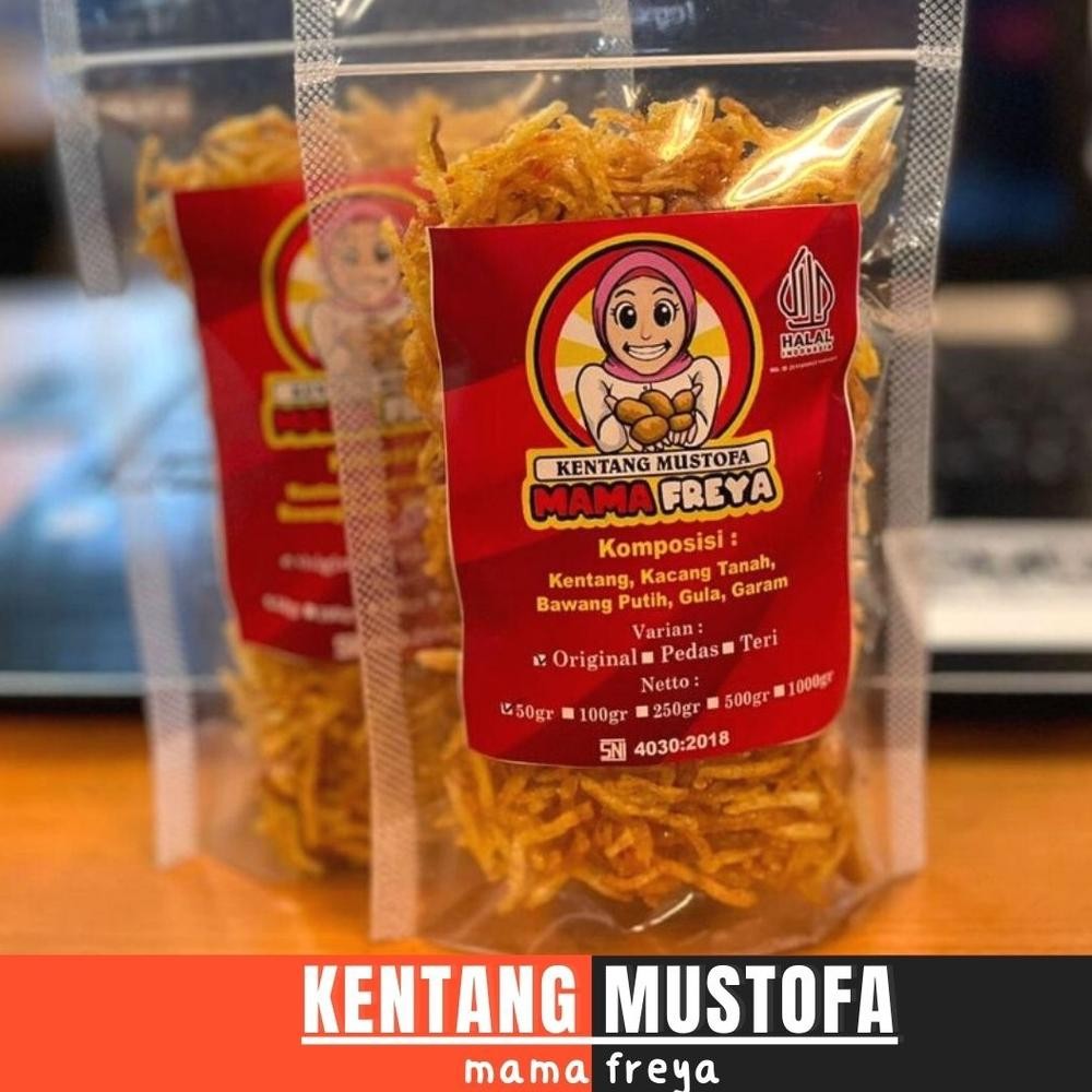 

Wajib Miliki Kentang Mustofa / Kering Kentang Krispy / Snack Enak Pedas Gurih 100Gr